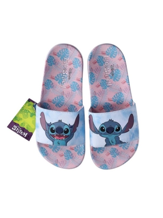 Ground Up Shoes - Disney Stitch Slide Sandals